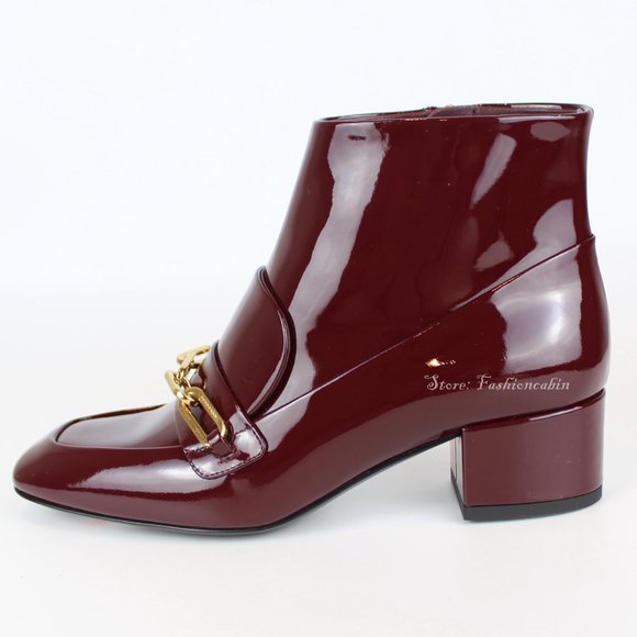 NEW Burberry Chettle Leather Bootie - Picture 4 of 13